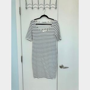 Striped Maternity Dress by Tart